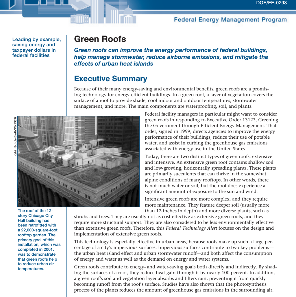 DOE Federal Technology Alert-Green Roofs.pdf preview